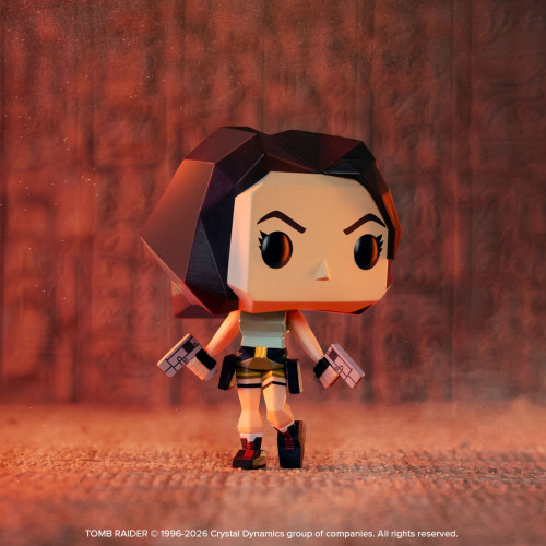 Фігурка Funko POP Games: Tomb Raider - Lara Croft (Polygon)