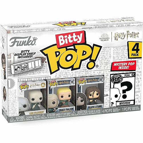 Набір подарунковий Funko POP (Bitty): Harry Potter - Voldemort 4PK