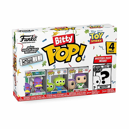 Набор подарочный Funko POP (Bitty): Toy Story - Zurg 4pk