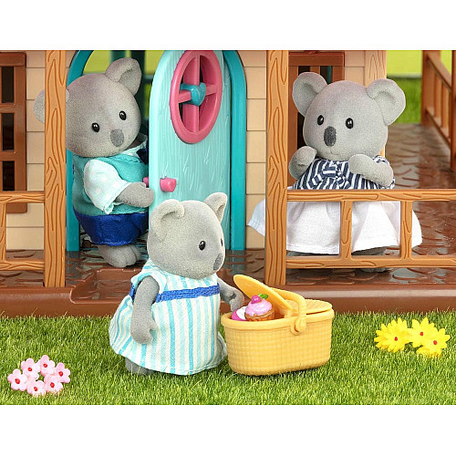 Набор фигурок Li'l Woodzeez Семья Коал 4ед, книга EN