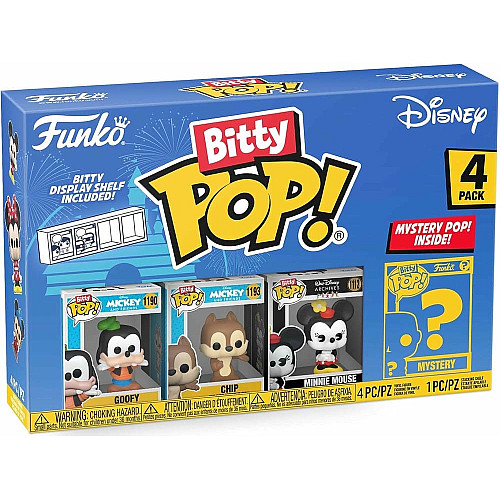 Набір подарунковий Funko POP (Bitty): Disney - Goofy 4pk
