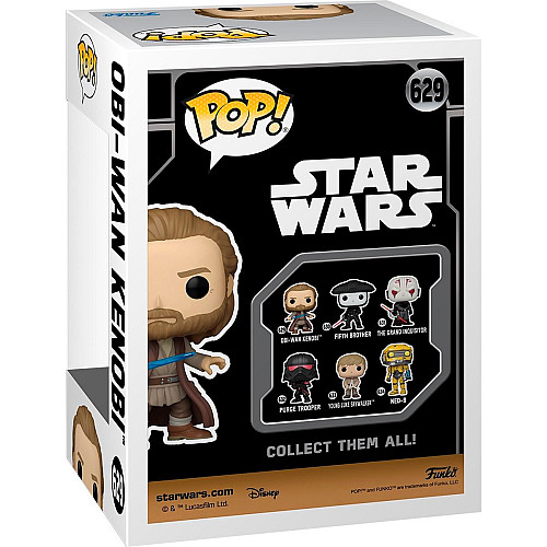 Фігурка Funko POP Vinyl: Obi-Wan Kenobi S2 - Obi-Wan (battle pose)