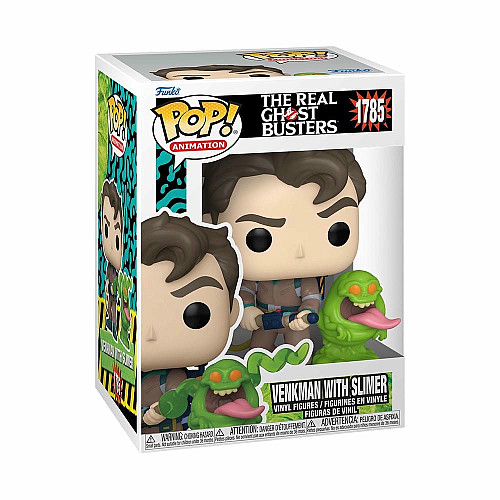 Фігурка Funko POP&BUDDY Animation: Ghostbusters - Venkman W/Slimer