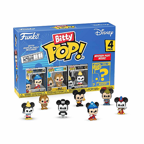 Набор подарочных Funko POP (Bitty): Disney - Sorcerer Mickey 4pk