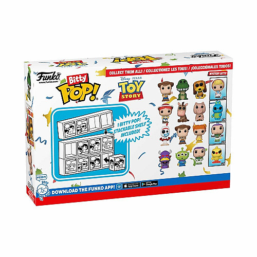 Набор подарочный Funko POP (Bitty): Toy Story - Zurg 4pk