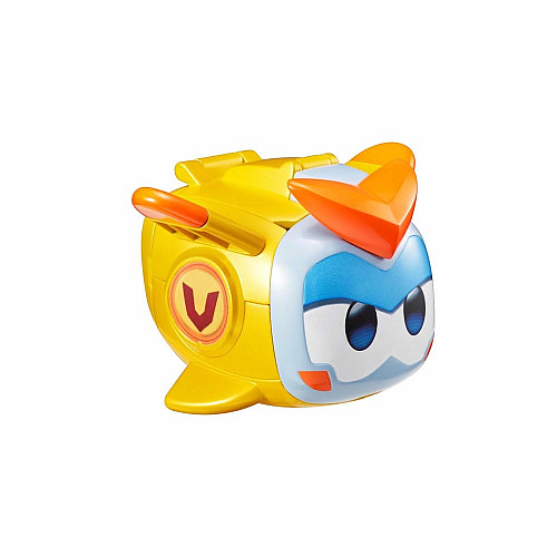 Игровая фигурка-трансформер Super Wings Золотой Мальчик любимец (Golden Boy pet)