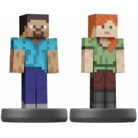 Фигурка Amiibo Minecraft Steve and Alex