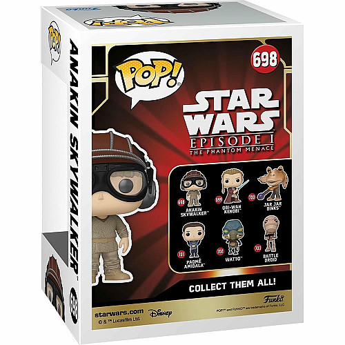 Фигурка Funko POP Star Wars: PM 25th - Anakin w/Helmet