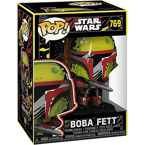Фигурка Funko POP Star Wars: Book of Boba Fett - Boba Fett (Retro)