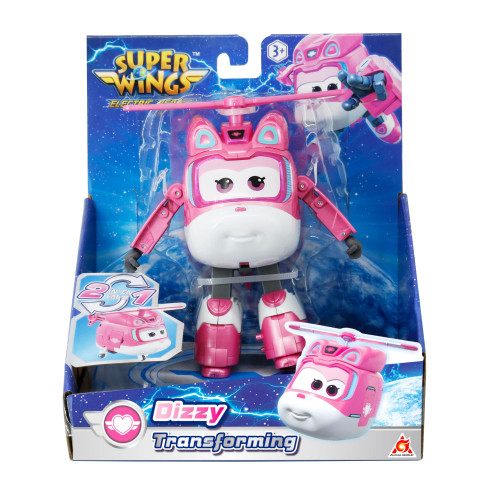 Ігрова фігурка-трансформер Super Wings Transforming Діззі (Dizzy), 12.5см