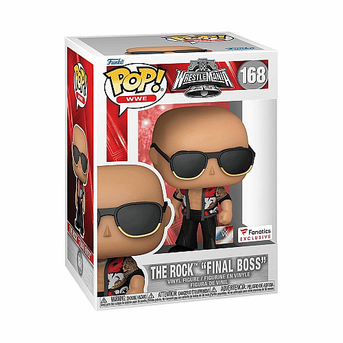 Фігурка Funko POP WWE: The Rock - Final Boss (Wrestlemania 40)
