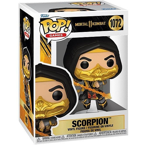 Фігурка Funko POP Games: Mortal Kombat 11 Fatality - Scorpion