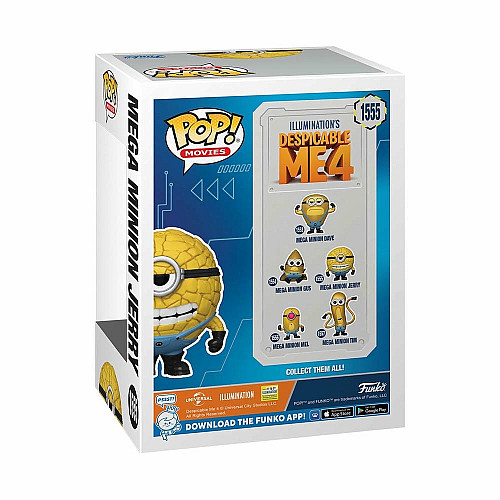 Фигурка Funko POP Movies: Despicable Me 4 - Mega Minion Jerry