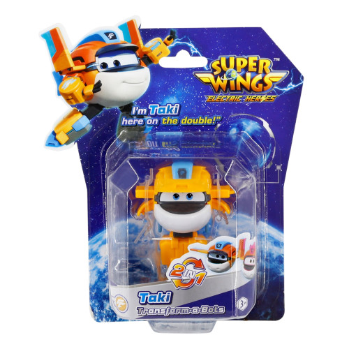 Ігрова фігурка-трансформер Super Wings Transform-a-Bots Такі (Taki), 5см