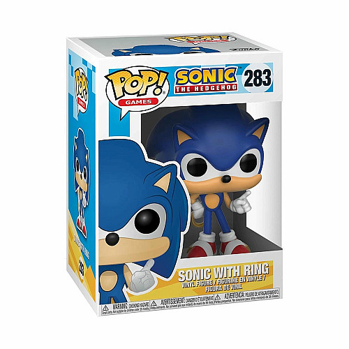 Фігурка Funko POP Games: Sonic - Sonic w/ ring