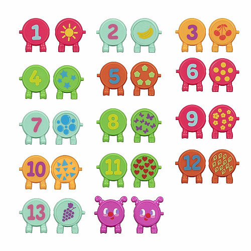 Игровая фигурка-сюрприз CoComelon 1 Figure Pack фигурка с цифрой в асс.