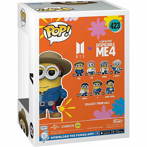 Фігурка Funko POP Rocks: Minions X BTS - V