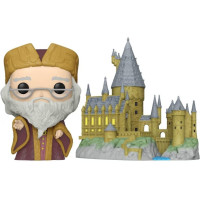 Фігурка Funko POP Town: Harry Potter - Dumbledore w/Hogwarts