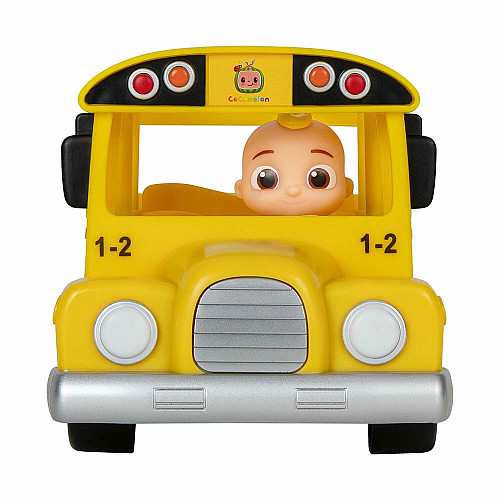 Игровой набор CoComelon Feature Vehicle Желтый школьный Автобус со звуком