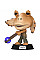Фігурка Funko POP Star Wars: PM 25th - Jar Jar Binks w/Booma Balls