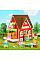 Набор фигурок Li`l Woodzeez Семья Лисичок 4ед, книга EN