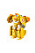 Игровая фигурка-трансформер Super Wings Золотой Мальчик любимец (Golden Boy pet)