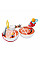 Игровой набор Super Wings Mini Playset Всемирные спортивные игры в асс.