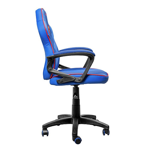 Крісло Trust GXT 703SM Revvo, ПУ шкіра, Foldable Armrests, синій
