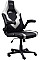 Крісло Trust GXT703W Riye, ПУ шкіра, Foldable Armrests, білий