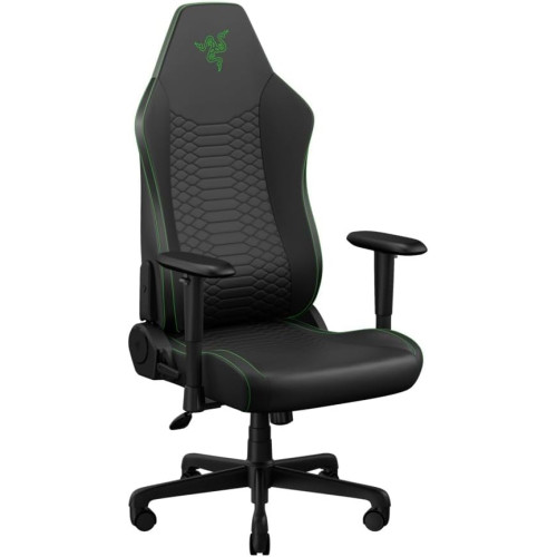 Крісло Razer Iskur V2 X NewGen, EPU шкіра з CoolTouch™, 2D-Armrests, чорно-зелений