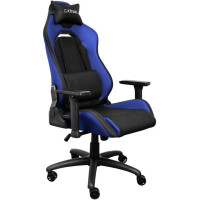 Кресло Trust GXT714B Ruya ECO, ПУ кожа, 3D-Armrests, синий