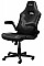 Крісло Trust GXT703 Riye, ПУ шкіра, Foldable Armrests, чорний
