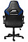 Крісло Trust GXT703B Riye, ПУ шкіра, Foldable Armrests, синій