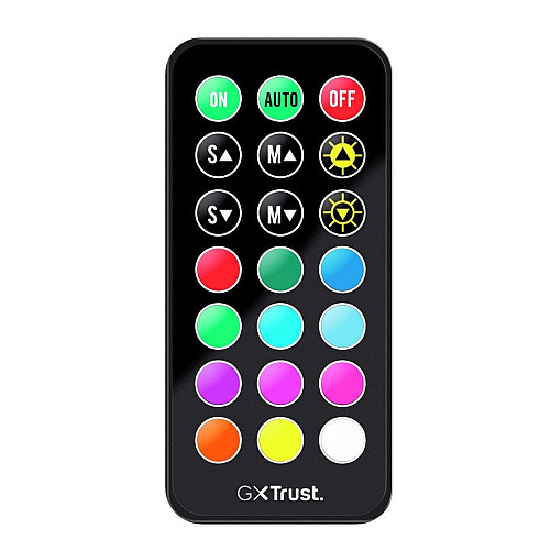 Крісло Trust GXT 716 Rizza, ПУ шкіра, 3D-Armrests, RGB, чорний