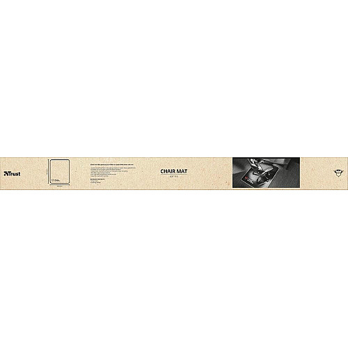 Підлоговий килимок Trust GXT 715, 1200х990х2мм, чорний