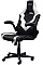 Крісло Trust GXT703W Riye, ПУ шкіра, Foldable Armrests, білий