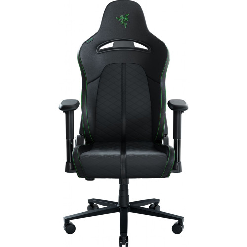 Крісло Razer Enki X  ПУ шкіра, 2D-Armrests, чорно-зелений