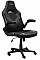 Крісло Trust GXT703 Riye, ПУ шкіра, Foldable Armrests, чорний