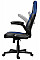 Крісло Trust GXT703B Riye, ПУ шкіра, Foldable Armrests, синій