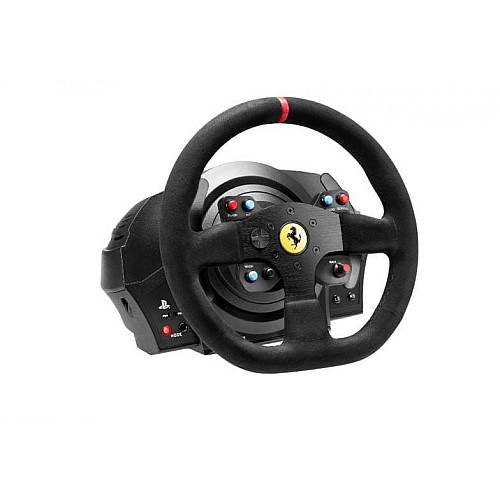 Руль и педали Thrustmaster T300 Ferrari Integral RW Alcantara edition, Официальная лицензия Ferrari и Sony, PC/PS3/PS4/PS5