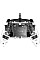 Геймпад HyperX Clutch Gladiate RGB, Xbox, PC, USB-A, прозорий
