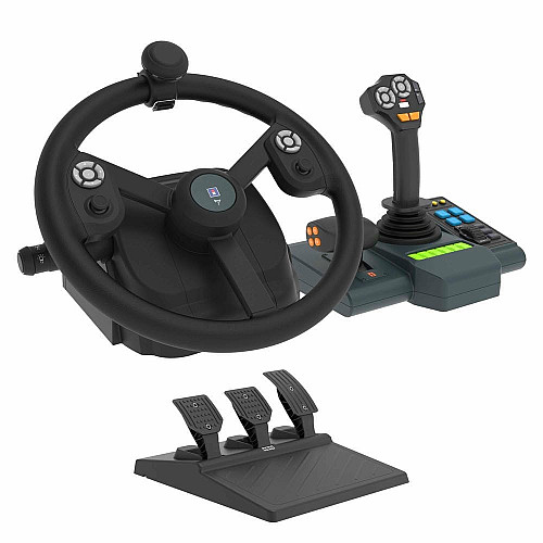 Кермо і педалі HORI FARMING CONTROL SYSTEM FOR FARMING SIMULATOR для ПК