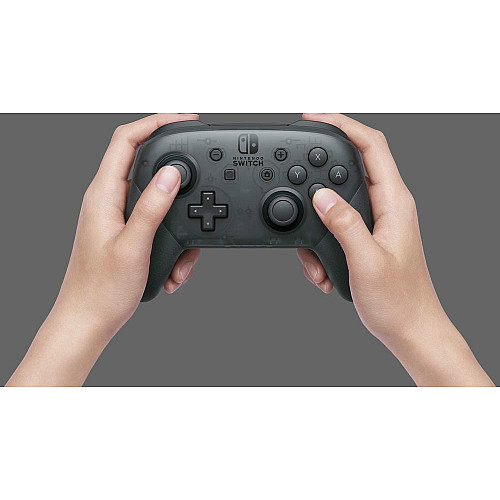 Геймпад Nintendo Switch Pro бездротовий, чорний