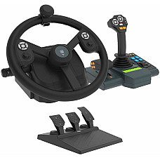 Кермо і педалі HORI FARMING CONTROL SYSTEM FOR FARMING SIMULATOR для ПК