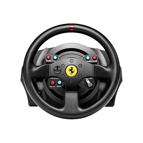 Руль и педали Thrustmaster T300 Ferrari Integral RW Alcantara edition, Официальная лицензия Ferrari и Sony, PC/PS3/PS4/PS5