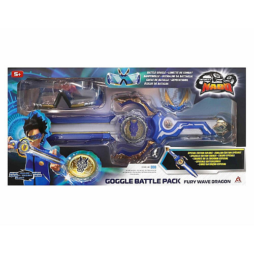 Набір Infinity Nado VI Goggle Battle Pack дзиґа та акс.