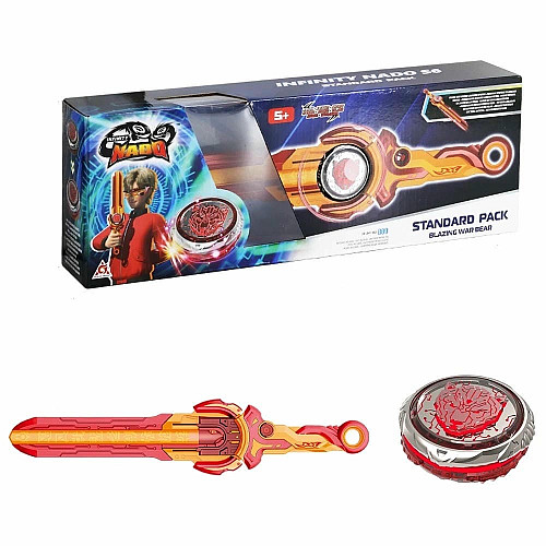 Дзиґа Infinity Nado VI Standard Pack Палаючий Бойовий Ведмідь (Blazing War Bear)