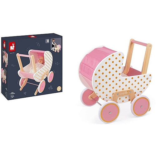Тележка Janod Candy Chic для кукол