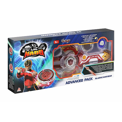 Волчок Infinity Nado VI Advanced Pack Горящий Боевой Медведь (Blazing War Bear)