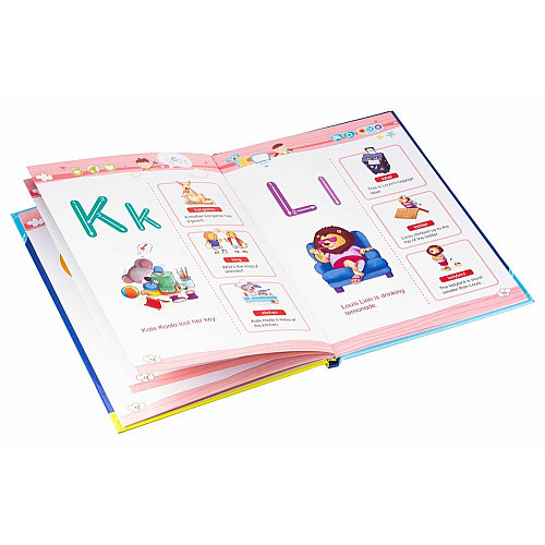 Аудио Доска-Пазл Smart Koala двуязычная English ABC и книга с интерактивной способностью